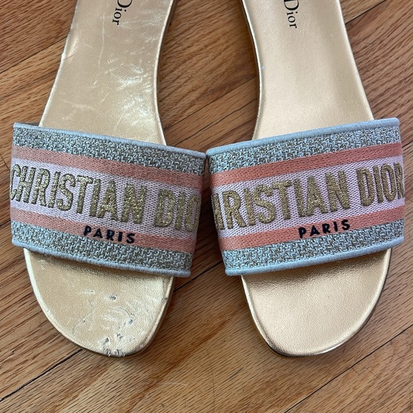 CHRISTIAN DIOR DWAY SLIDES - Picture 2 of 5